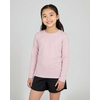 image:image4 Pack Girls Dry Fit Long Sleeve Shirts Athletic Activewear Teens Tops TeeSet 6