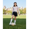 image:image4 Pack Girls Dry Fit Long Sleeve Shirts Athletic Activewear Teens Tops TeeSet 8