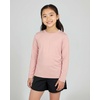 image:image4 Pack Girls Dry Fit Long Sleeve Shirts Athletic Activewear Teens Tops TeeSet 9