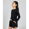 image:image4 Pack Girls Dry Fit Long Sleeve Shirts Athletic Activewear Teens Tops TeeSet 9