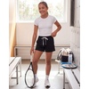 image:image4 Pack Girls Dry Fit Shorts Athletic Running Teen Kids Basketball PocketsSet 10