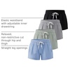 image:image4 Pack Girls Dry Fit Shorts Athletic Running Teen Kids Basketball PocketsSet 6