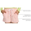 image:image4 Pack Girls Dry Fit Shorts Athletic Running Teen Kids Basketball PocketsSet 8