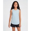 image:image4 Pack Girls Dry Fit Tank Tops Sleeveless Athletic Kids Teens Tween TanksSet 4