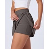 image:image4 Pack Womens Dry Fit Flowy Butterfly Shorts Athletic Workout Gym CasualSet 1