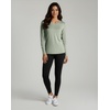 image:image4 Pack Womens Dry Fit Long Sleeve V Neck Tops Workout Athletic Tees ShirtsSet 2