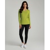 image:image4 Pack Womens Dry Fit Long Sleeve V Neck Tops Workout Athletic Tees ShirtsSet 3