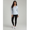 image:image4 Pack Womens Dry Fit Long Sleeve V Neck Tops Workout Athletic Tees ShirtsSet 4