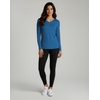 image:image4 Pack Womens Dry Fit Long Sleeve V Neck Tops Workout Athletic Tees ShirtsSet 8