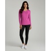 image:image4 Pack Womens Dry Fit Long Sleeve V Neck Tops Workout Athletic Tees ShirtsSet 9