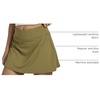 image:image4 Pack Womens High Waisted Skorts with Pockets Tennis Golf Athletic SkirtsSet 4