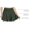 image:image4 Pack Womens Skater Skort Pleated Cute Tennis Golf Athletic Skirt PocketsSet 1