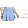 image:image4 Pack Womens Skater Skort Pleated Cute Tennis Golf Athletic Skirt PocketsSet 8
