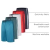 image:image5 Pack Boys Athletic Shorts Basketball Soccer Quick Dry Pockets Kids TeensSet 2