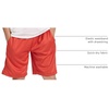 image:image5 Pack Boys Athletic Shorts Basketball Soccer Quick Dry Pockets Kids TeensSet 5