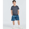 image:image5 Pack Boys Athletic Shorts Basketball Soccer Quick Dry Pockets Kids TeensSet 6