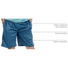 image:image5 Pack Boys Athletic Shorts Basketball Soccer Quick Dry Pockets Kids TeensSet 7