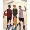 image:image5 Pack Boys Dry Fit Tank Tops Muscle Athletic Sleeveless Running SportsSet 13