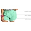 image:image5 Pack Girls Dolphin Shorts Athletic Dry Fit Kids Teens Soccer BasketballSet 2