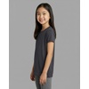 image:image5 Pack Girls Dry Fit Short Sleeve T Shirts Athletic Crew Neck Tween TeensSet 1