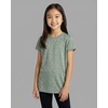image:image5 Pack Girls Dry Fit Short Sleeve T Shirts Athletic Crew Neck Tween TeensSet 10