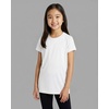 image:image5 Pack Girls Dry Fit Short Sleeve T Shirts Athletic Crew Neck Tween TeensSet 13