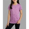 image:image5 Pack Girls Dry Fit Short Sleeve T Shirts Athletic Crew Neck Tween TeensSet 7