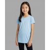 image:image5 Pack Girls Dry Fit Short Sleeve T Shirts Athletic Crew Neck Tween TeensSet 8