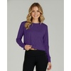 image:image5 Pack Womens Dry Fit Long Sleeve Crop Tops Workout Athletic Crew Neck TeeSet 1