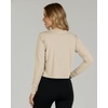 image:image5 Pack Womens Dry Fit Long Sleeve Crop Tops Workout Athletic Crew Neck TeeSet 10