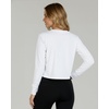 image:image5 Pack Womens Dry Fit Long Sleeve Crop Tops Workout Athletic Crew Neck TeeSet 5