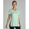 image:image5 Pack Womens Dry Fit V Neck T Shirts Workout Athletic Gym Yoga Basic TopsSet 7