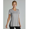 image:image5 Pack Womens Dry Fit V Neck T Shirts Workout Athletic Gym Yoga Basic TopsSet 8