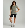 image:image5 Pack Womens Dry Fit Workout Shirts Mesh Insert Athletic Gym Yoga TopsSet 2