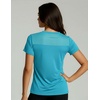 image:image5 Pack Womens Dry Fit Workout Shirts Mesh Insert Athletic Gym Yoga TopsSet 4