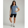 image:image5 Pack Womens Dry Fit Workout Shirts Mesh Insert Athletic Gym Yoga TopsSet 5