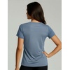 image:image5 Pack Womens Dry Fit Workout Shirts Mesh Insert Athletic Gym Yoga TopsSet 5