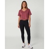 image:image5 Pack Womens V Neck Crop Tops Short Sleeve Athletic Workout Gym T ShirtsSet 5