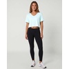 image:image5 Pack Womens V Neck Crop Tops Short Sleeve Athletic Workout Gym T ShirtsSet 6