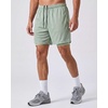 image:imageReal Essentials 3 Pack Mens 2 in 1 Mesh 7 Running Workout Gym Shorts with Compression Liner Available in Big amp TallSet 1