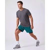 image:imageReal Essentials 3 Pack Mens 2 in 1 Mesh 7 Running Workout Gym Shorts with Compression Liner Available in Big amp TallSet 10