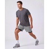 image:imageReal Essentials 3 Pack Mens 2 in 1 Mesh 7 Running Workout Gym Shorts with Compression Liner Available in Big amp TallSet 9