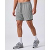 image:imageReal Essentials 3 Pack Mens 2 in 1 Mesh 7 Running Workout Gym Shorts with Compression Liner Available in Big amp TallSet 9