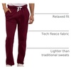 image:imageReal Essentials 3 Pack Mens Tech Fleece Athletic Casual Open Bottom Sweatpants with Pockets Available in Big amp TallSet 2