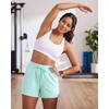image:imageReal Essentials 3 Pack Womens Athletic Running Shorts  Hiking Gym Yoga Workout Casual Lounge with Pockets Plus AvailableSet 6