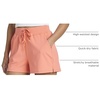 image:imageReal Essentials 3 Pack Womens Athletic Running Shorts  Hiking Gym Yoga Workout Casual Lounge with Pockets Plus AvailableSet 7
