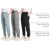image:imageReal Essentials 3 Pack Womens Fleece Jogger Sweatpants Available in Plus SizeSet 7