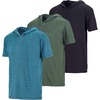 image:image3 Pack Boys Dry Fit Short Sleeve Hoodie Athletic Hooded Sweatshirt YouthSet 2