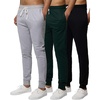 image:image3 Pack Mens French Terry Joggers Sweatpants Cotton Lounge Gym with PocketsSet 1