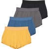 image:image4 Pack Girls Running Shorts Athletic Soccer Volleyball Kids Teens SportsSet 6
